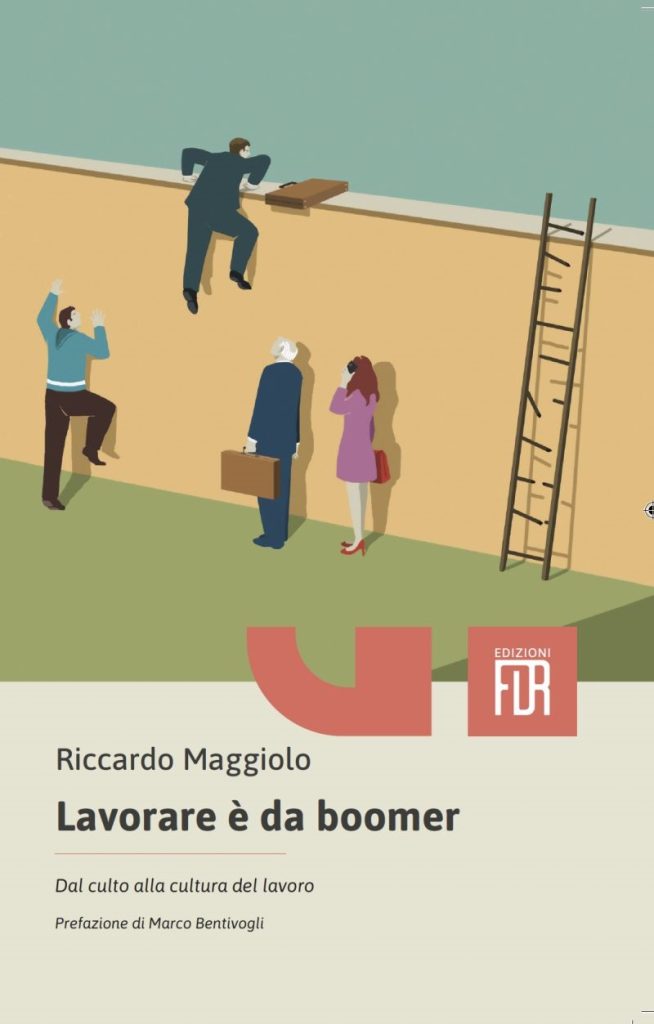 Riccardo Maggiolo, autore del libro Lavorare è da boomer, modera un dibattito di Nobilita, il Festival della Cultura del lavoro a Milano il 25 settembre 2024
